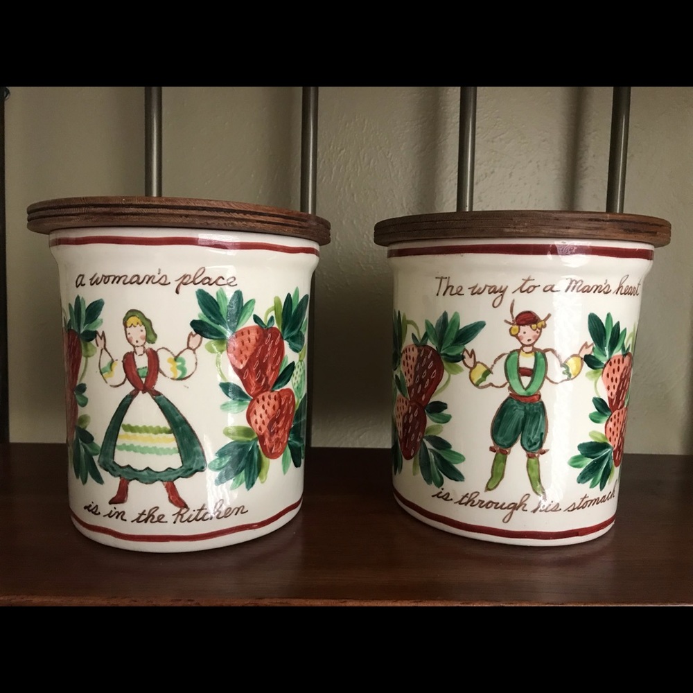 Vintage Canister Set